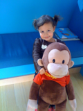 Amaya at the Cambridge Public Library