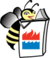 Bee logo.1.color