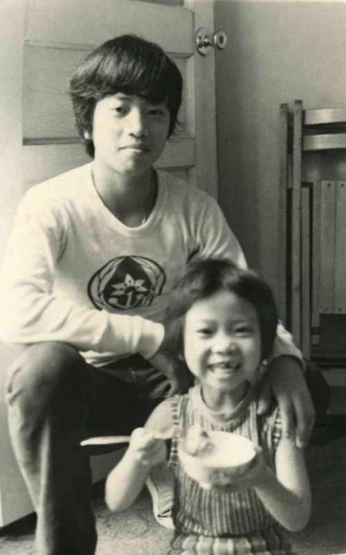 Jean with Kwan